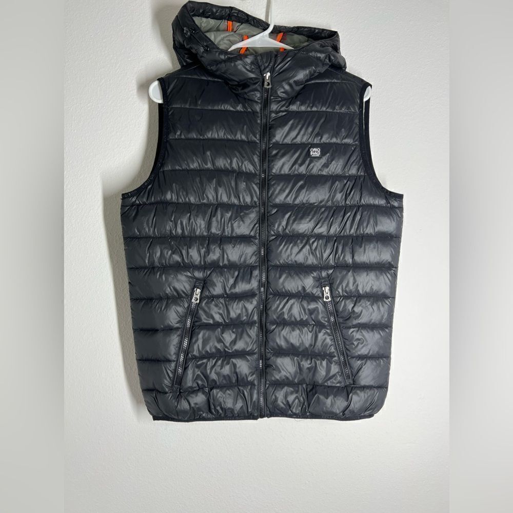 Jack & Jones Men's Ultra Light Riding Vest Size S NWOT Black